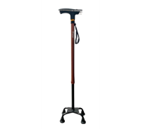 Bastón de 4 patas con luz LED