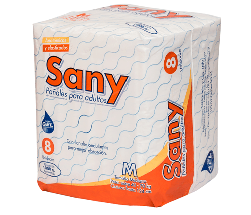 Pañal Sany tamaño M para adultos